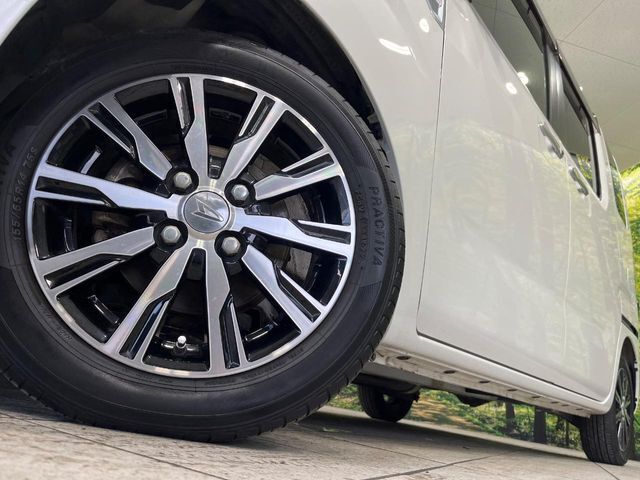 【純正14インチアルミホイール】外観にマッチした純正アルミホイールを装着しております。各種社外アルミホイールや、スタッドレスタイヤも取扱いしております。是非ご相談ください♪