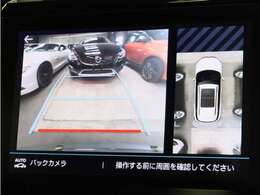 ■バックカメラ（上方視点付）　■前後コーナーセンサー　■パークアシスト