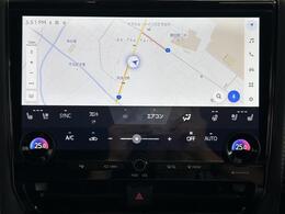【純正ナビ】専用設計で車内の雰囲気にマッチ！ナビ利用時のマップ表示は見やすく、いつものドライブがグッと楽しくなります！