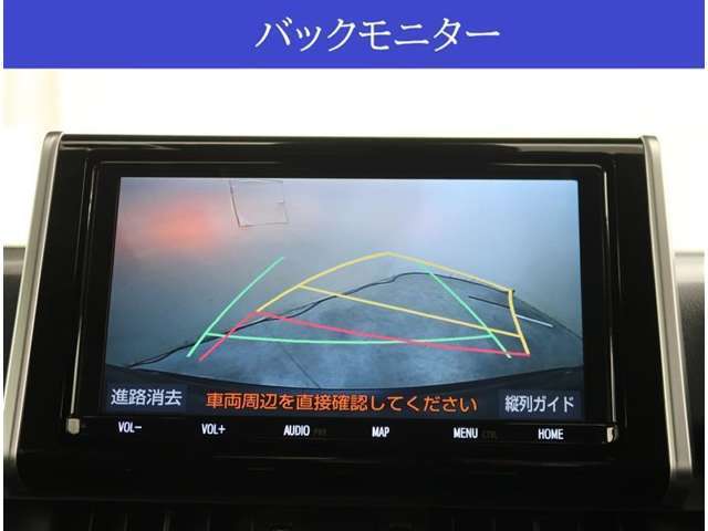 【カメラ】バックカメラが付いていますので車庫入れ時の後方確認も安心です。