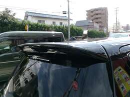 純正リアスポイラー！