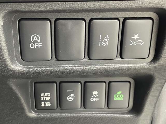 【運転席操作部】快適なドライブを楽しむための機能が装備されています！運転席から触れるので、使いやすいです！除菌プランいれていただくと、さらに清潔で安心していただけます！