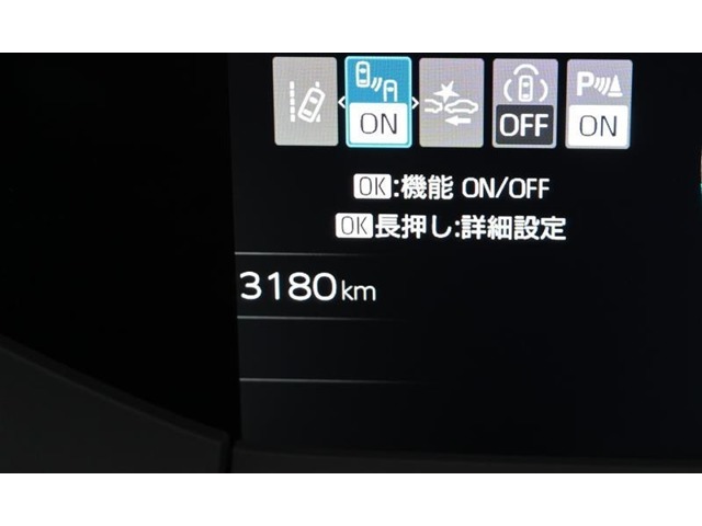 走行距離：3，180km（撮影時）　ご来店時や納車時には展示の移動や整備などで、若干 距離が進んでいる場合がございます。