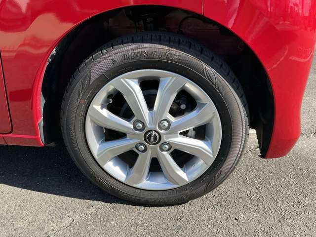 現在のタイヤホイールの状態です。