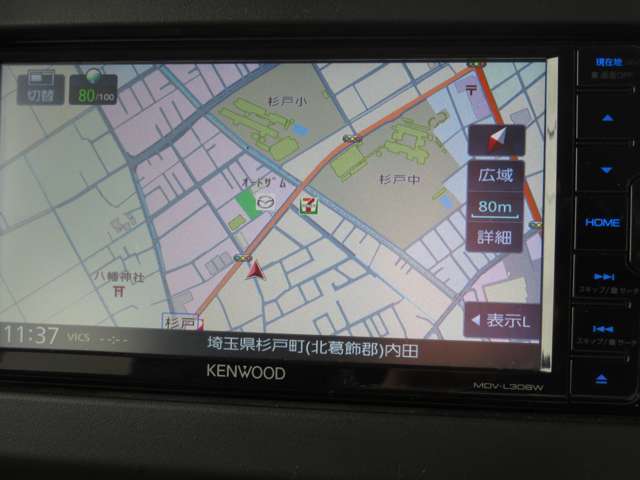 社外ナビ（MDV-L308W）