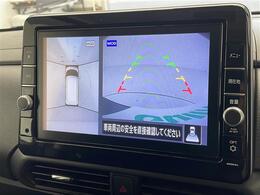 【　全方位カメラ　】上から見下ろしたように駐車が可能です。安心して縦列駐車も可能です♪