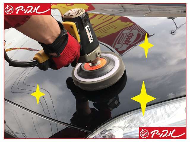 Bプラン画像：専門業者さんにてポリマー施工☆ピカピカの状態でご納車いたします☆