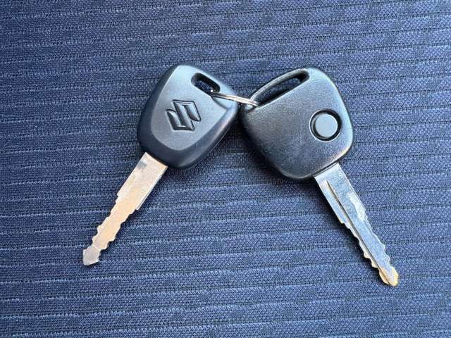 キーは2本セットで安心です