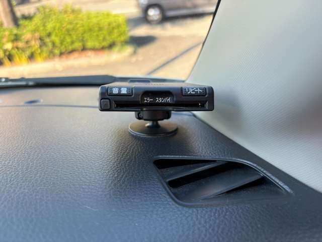 高速走行時に便利なETC装着