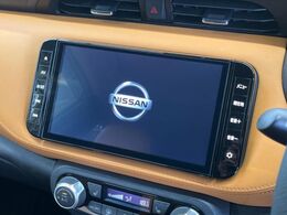 【純正9インチナビ】人気の純正ナビを装備。オーディオ機能も充実しており、Bluetooth接続すればお持ちのスマホやMP3プレイヤーの音楽を再生可能！毎日の運転がさらに楽しくなります！！