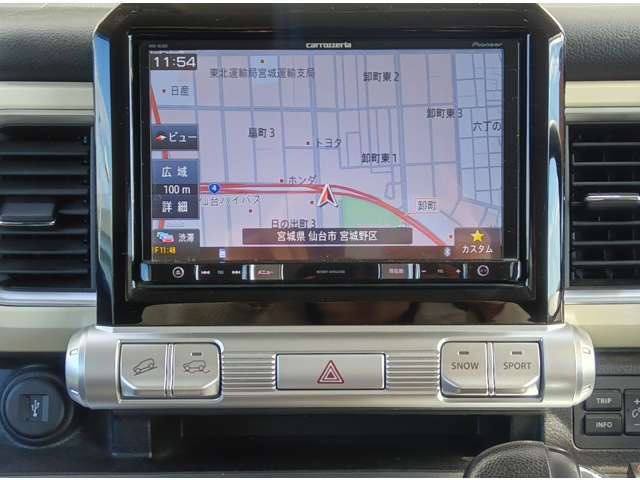 大手メーカーナビ搭載しております！！