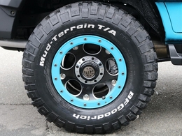 BFGoodrichMTタイヤにMGデーモンAWが装着済み！
