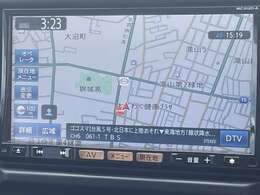 メモリーナビ装備！初めての場所でも安心ですね！