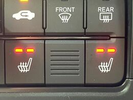 【シートヒーター】寒い日に重宝するシートヒーター！エアコンより早く温まってくれるので寒がりの人も安心ですね♪エアコンの温風は乾燥するから苦手、という方にもをおすすめです。