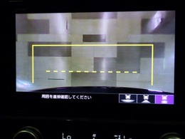 バックカメラの画像です。車庫入れの安心感がアップしますね☆