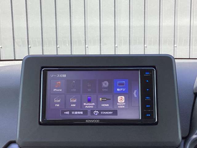 ケンウッドナビMDV-D612W装備しています。