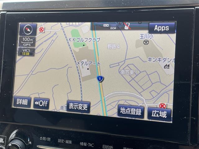 【カーナビ】ナビ利用時のマップ表示は見やすく、いつものドライブがグッと楽しくなります！