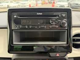 【CDプレイヤー】Honda純正GathersのCDプレイヤーがついています！