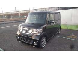 NーBOX＋カスタムGターボAパッケージ！CTBA！シティブレーキシステム！アイドリングストップ！両側電動スライドドア！HID！純正アルミ！スマートキー！禁煙車！ワンオーナー様！