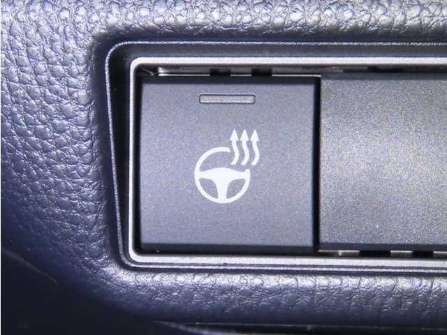 ステアリングヒーターを装備しています。寒い日には便利な装備ですよね。