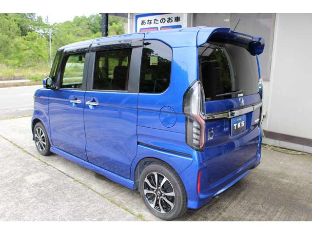 ☆ホンダディーラー入庫☆2代目N BOXカスタム！！ホンダセンシング付き♪綺麗なブルーメタリックカラー♪全国どこでも登録OK♪売約注意！ぜひお問合せお待ちしております（≧∇≦）