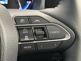 【レーダークルーズコントロール】高速道路での長距離走行が楽に！！自動で速度を保つクルーズコントロールが、衝突軽減システムと連携し、前方の車両を感知して車間を保つように速度調節してくれます！！