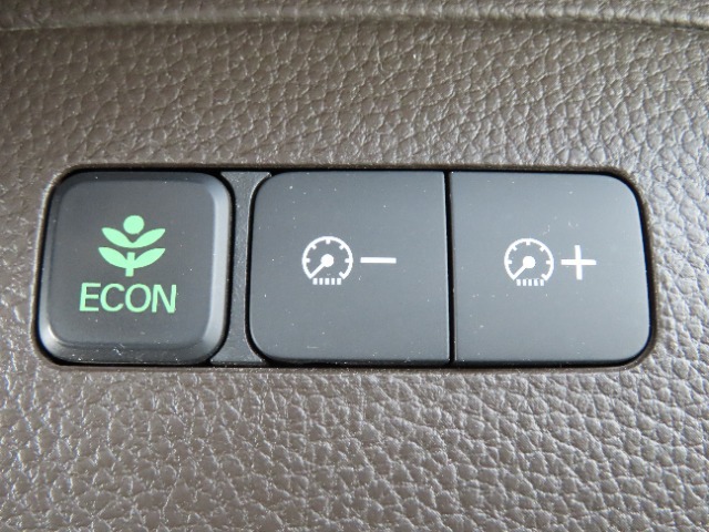 ECONボタン付きなのでアクセルを深く踏み込んでもスロットルが大きく開かないよう制御されますので燃費の向上も期待できます！