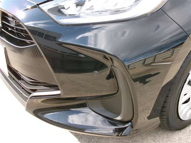 クリアランスソナーは、前後の障害物を音で知らせてくれます。安心ですね！（あくまでも補助装置です。）