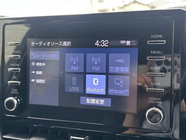 【ディスプレイオーディオ】スマホに接続すれば「Apple CarPlay」または「Android Auto」から、アプリのナビや電話・メッセージ・音楽などが利用できます！
