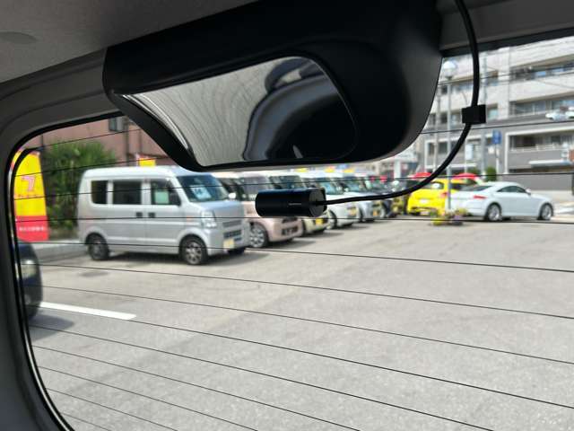 後部ドライブレコーダー♪