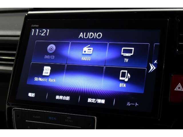 ナビゲーションももちろん装備☆多彩な機能で快適ドライブをアシスト☆オーディオ機能も充実していますね☆