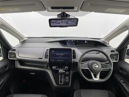 【インパネ全体】全方位で視界が広く、高い目線で運転もしやすいです！