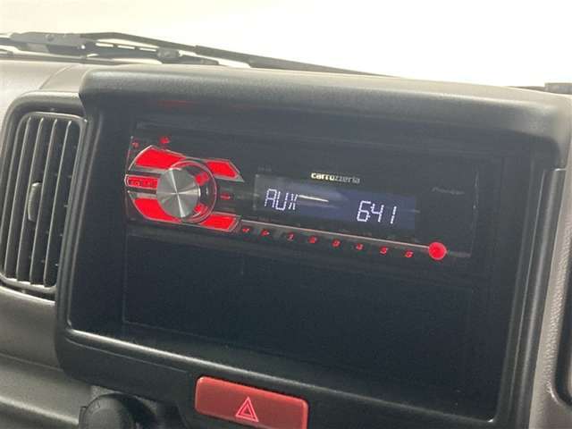 CD/チューナー付き　お気に入りの音楽と楽しいドライブを♪