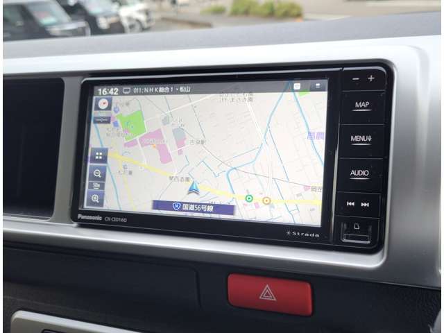 メモリーナビも装備！