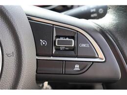 クルーズコントロール付きで高速でもらくらく！