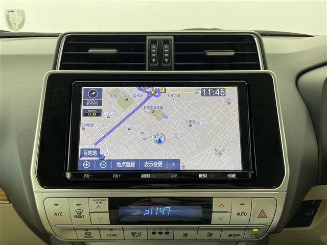 【純正9インチナビ】専用設計で車内の雰囲気にマッチ！ナビ利用時のマップ表示は見やすく、いつものドライブがグッと楽しくなります！