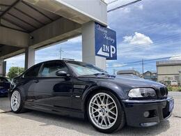 希少モデル　E46型　M3　右H　6MT　人気色　カーボンブラックが入庫致しました！　★ご購入後のメンテナンスも元BMW正規ディーラーメカニック在籍の「つたえファクトリーに」お任せ下さい！