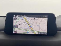 【純正ナビ】専用設計で車内の雰囲気にマッチ！ナビ利用時のマップ表示は見やすく、いつものドライブがグッと楽しくなります！