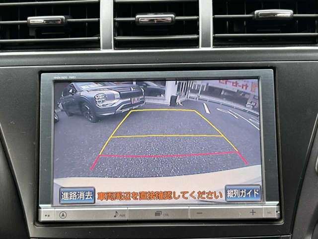 安心のバックカメラ装着！車庫入れの苦手なお客様もスムーズに！