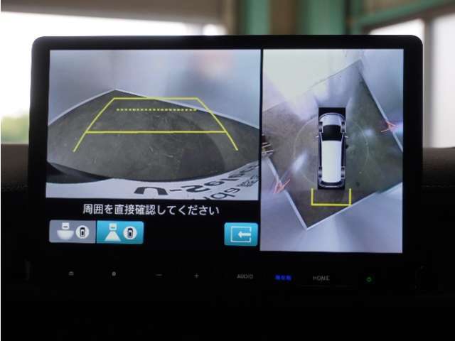 ◆全周囲カメラシステム◆運転席から見えにくい後方などをナビ画面で確認でき運転を支援するシステムです！