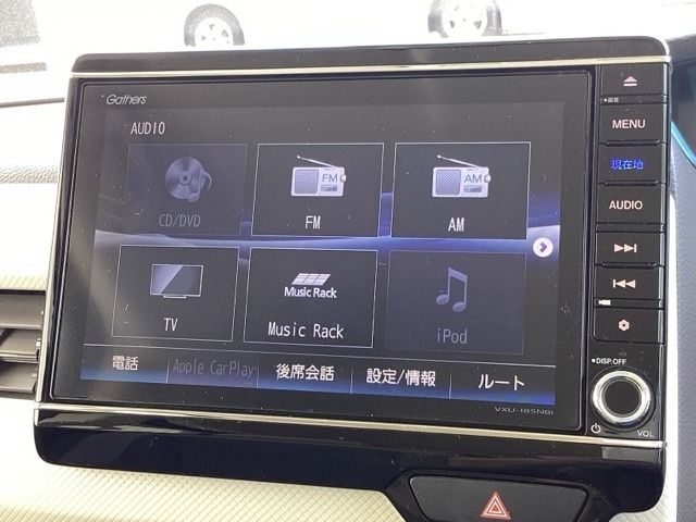 ナビ機能だけではありません、地上波TVやDVD等、オーディオ機能も充実しています。