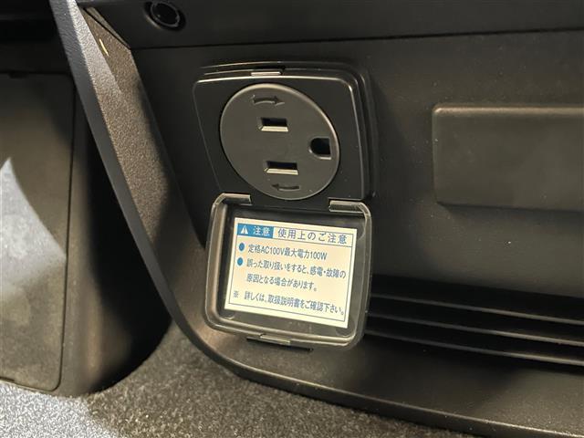 【AC100V】電化製品などの電子機器をコンセントに繋いで使用することが可能です！！非常時やキャンプなどのアウトドア時に非常に便利です♪