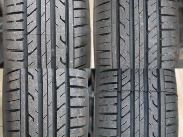 タイヤは4本とも新品が装着済みです。