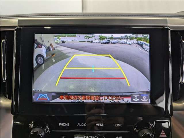 駐車が苦手な方にも安心なバックモニター付き