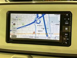 Bluetooth対応DVD再生7インチフルセグナビ　TV画像のきれいなフルセグTV、CD、DVD、FMAM/FMラジオも視聴できますスマホでのハンズフリー通話ができます。専用アプリでスマホ連携も可能