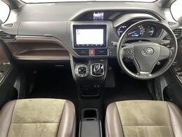 【インパネ全体】全方位で視界が広く、高い目線で運転もしやすいです！