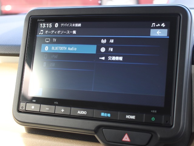 オーディオ画面です！