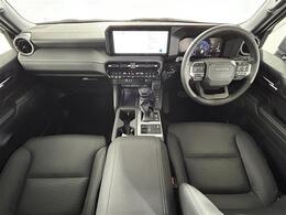 【インパネ全体】全方位で視界が広く、高い目線で運転もしやすいです！