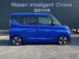 ボディカラーはブルーです。