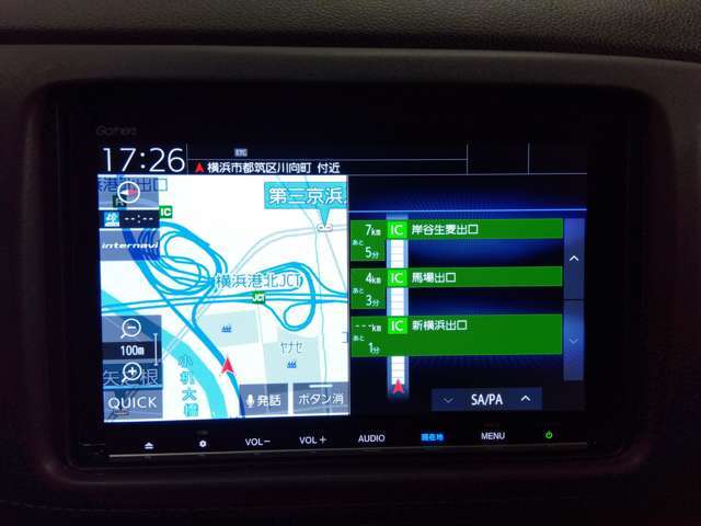 ホンダ純正ナビ付き！独自のインターナビ搭載により、リアルタイムの交通渋滞情報だけでなく、お出掛け先の天気や様々な情報も取得できドライブをよりお愉しみ頂けます！♪